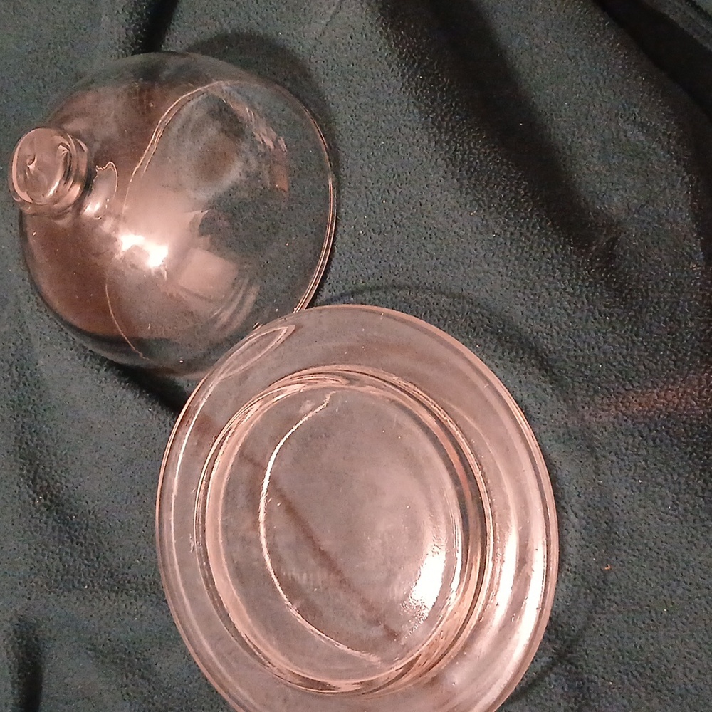2 piece glass dome with cover - Picture 4 of 4